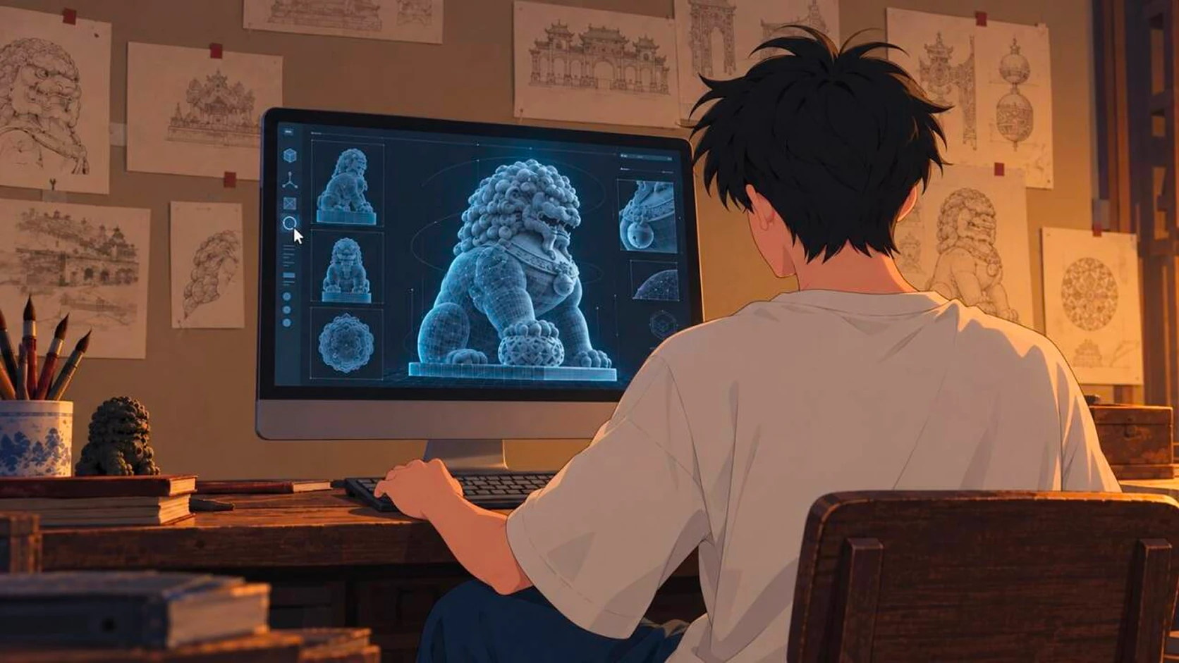 第33号分镜图